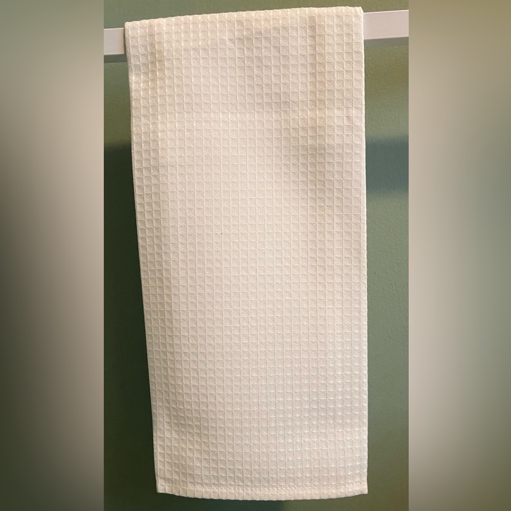 🔴 4/$15 Green Leaf Design Kitchen Towel - Picture 2 of 6